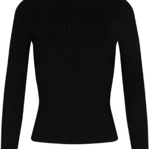 Morgan Pullover Nero Maglione Donna Comodo Morbido-0